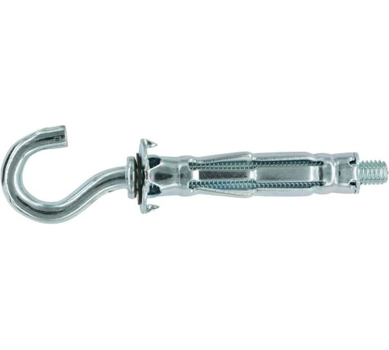 Изображение товара Анкер для листовых материалов ЕВРОПАРТНЕР с крюком MULTI PRO оцинкованный 6/13 мм 2 шт MPR 0377