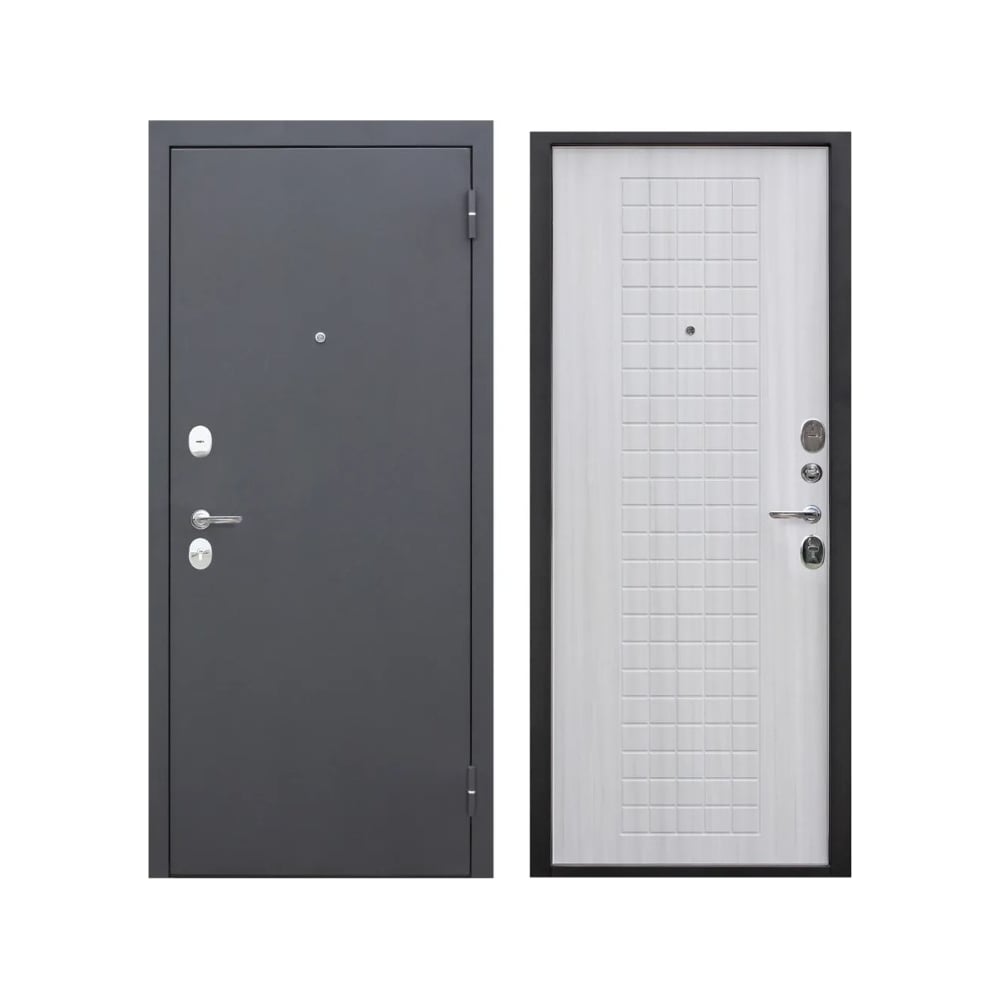 Изображение товара Входная дверь DIVA Foreman Ф-8 черный шелк 2050x860