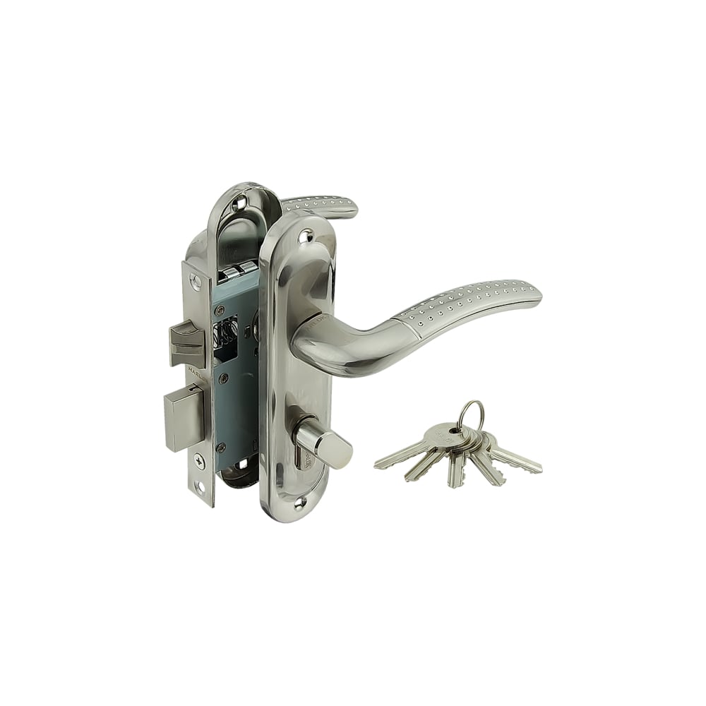 Изображение товара Врезной замок Marlok 50/LA02-ЦМВ70 с автоматическим запиранием и цилиндровым механизмом