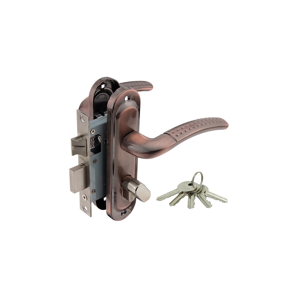 Изображение товара Замок врезной Marlok 50/LA02-ЦМВ70 для деревянных дверей влагозащищенный