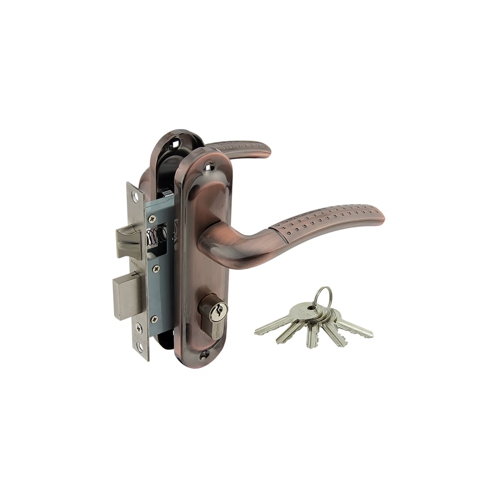 Изображение товара Врезной замок Marlok 50/LA02-ЦМ70 для деревянных дверей