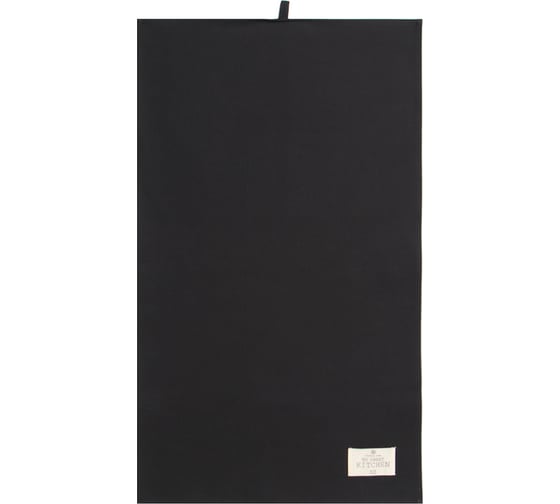 Изображение товара Полотенце Этель Kitchen 40x70 см, черный, 100% хлопок, саржа 220 г/кв.м 10179671