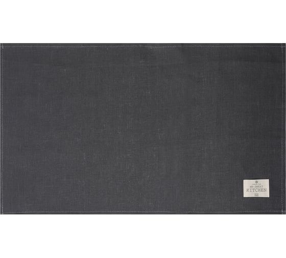 Изображение товара Полотенце Этель ECO grey 40x70 см, 100% лен, 245 г/кв.м 10179629