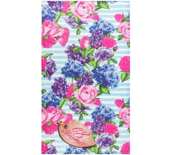 Изображение товара Полотенце Доляна С 8 марта! 35x60±2 см, 100% хлопок, рогожка 162г/кв.м 4017264