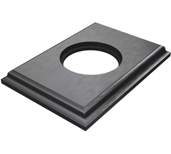 Изображение товара 1-местная рамка МЕЗОНИНЪ дерево, скрытой установки, прямоугольник, венге, Лахта, "СенатЪ" GE70861-36