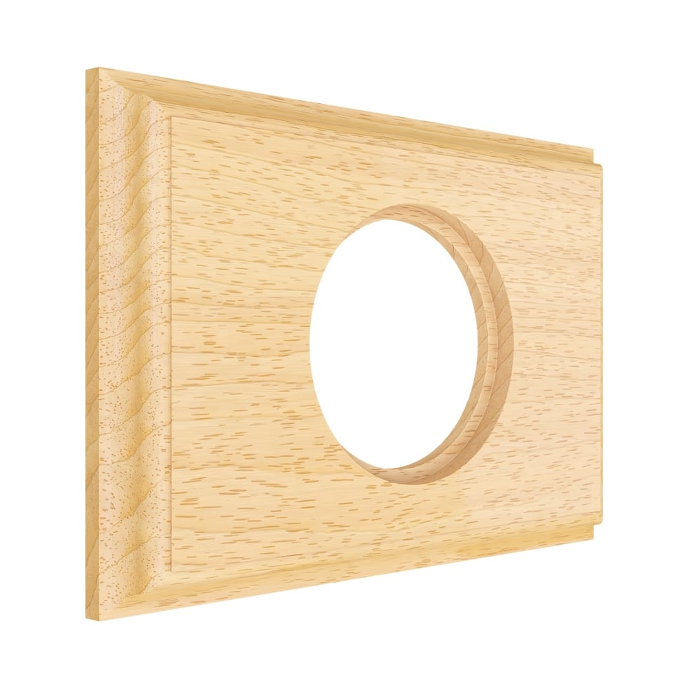 Изображение товара Одноместная рамка МЕЗОНИНЪ дерево скрытая установка Лахта GE70861-00