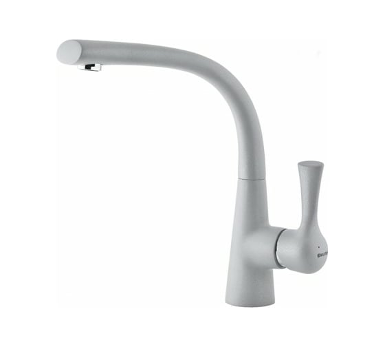 Изображение товара Смеситель для кухни EWIGSTEIN EW боковой D-40 мм, серый металлик 37235066 сер мет