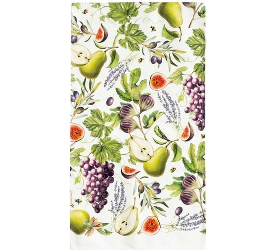 Изображение товара Полотенце Этель Фруктовый сад 40x73 см, 100% хлопок, саржа 190 г/кв.м 5376613
