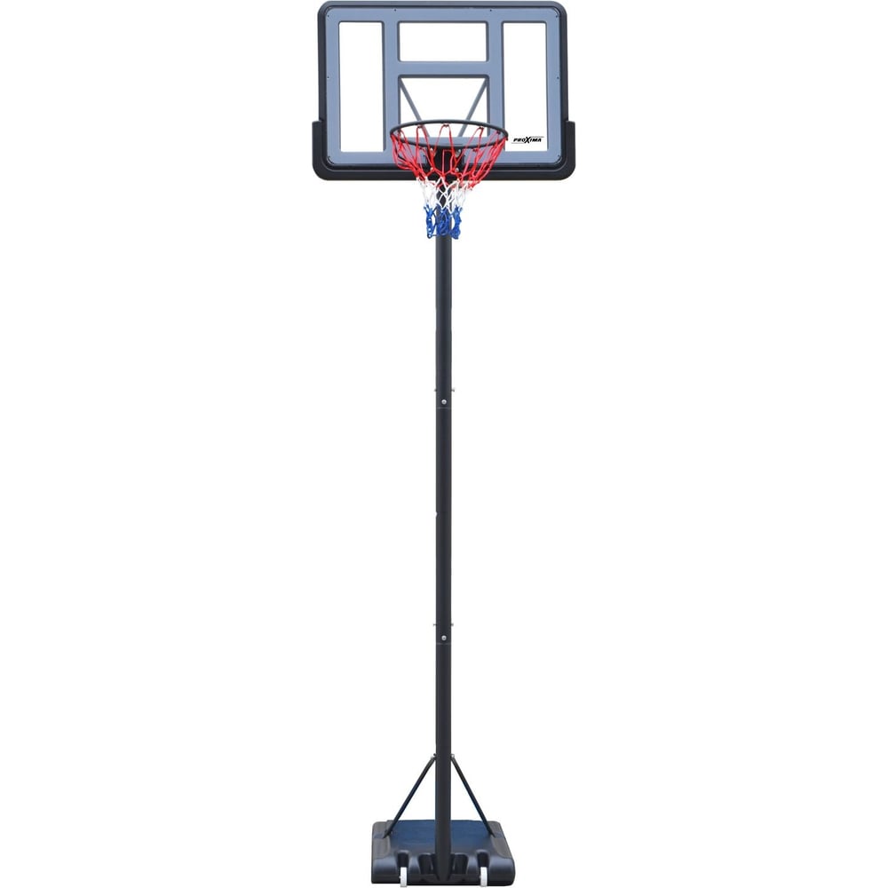 Изображение товара Мобильная баскетбольная стойка Proxima 44'' с поликарбонатным щитом и стальным кольцом
