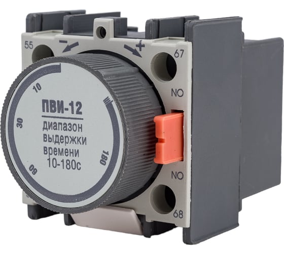Изображение товара Приставка IEK ПВИ-12, 10-180сек, ИЭК KPV10-11-2