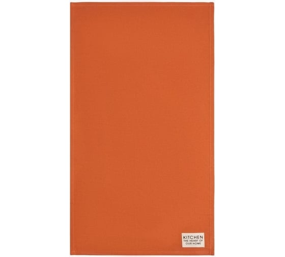 Изображение товара Полотенце Этель Kitchen 40x73 см, оранжевый, 100% хлопок, саржа 220 г/кв.м 7866020