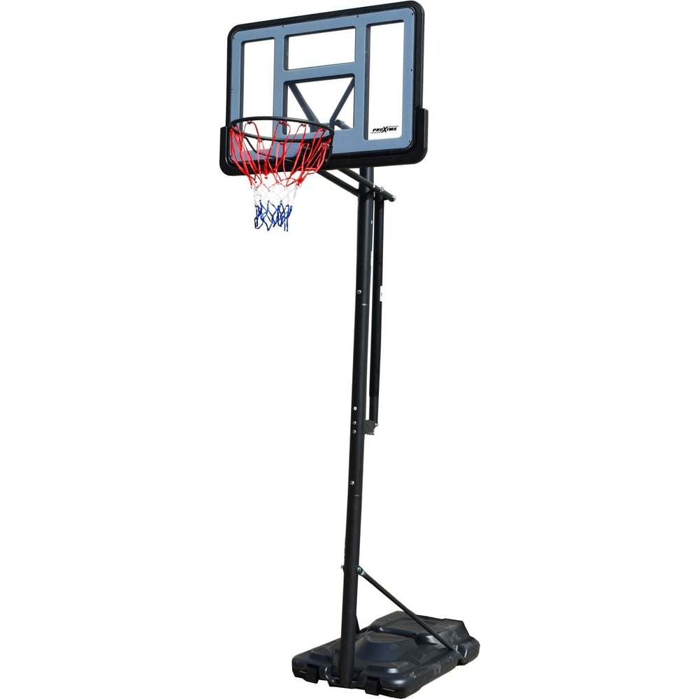 Изображение товара Мобильная баскетбольная стойка Proxima 44”, поликарбонат S021