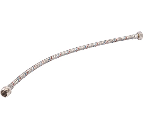 Изображение товара Гибкая подводка для воды НР 1/2 х ВР 1/2 500 мм STOUT SHF-0086-081515 RG008P0SIG6KUL