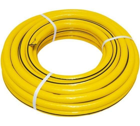 Изображение товара Поливочный армированный 3-слойный шланг USP 1/2"x25 м, желтый 77284-14