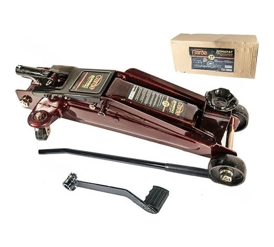 Изображение товара Гидравлический домкрат GARDE High Profile series 3 т, подкатной, 190-533 мм, с педалью DGP30403Q