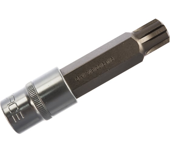 Изображение товара Головка-бита RIBE (M16; 1/2"; L-100 мм) ROCKFORCE RF-34910016