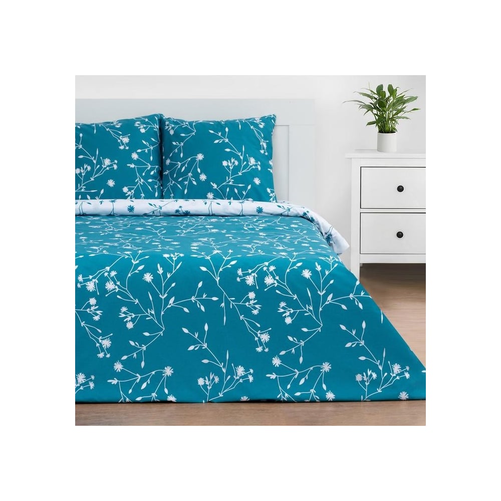 Изображение товара Комплект постельного белья Этель 1.5 спальный с цветами