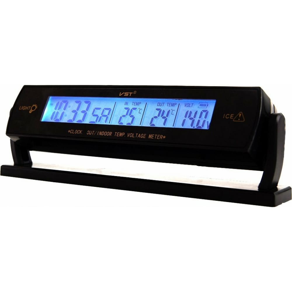 Часы-термометр Вымпел neo coolcam tuya wifi умный датчик температуры и влажности детектор яркости комнатный гигрометр термометр с жк дисплеем