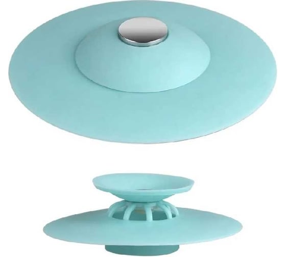 Изображение товара Пробка силиконовая с отверстием для слива EUROHOUSE 10 см 15993