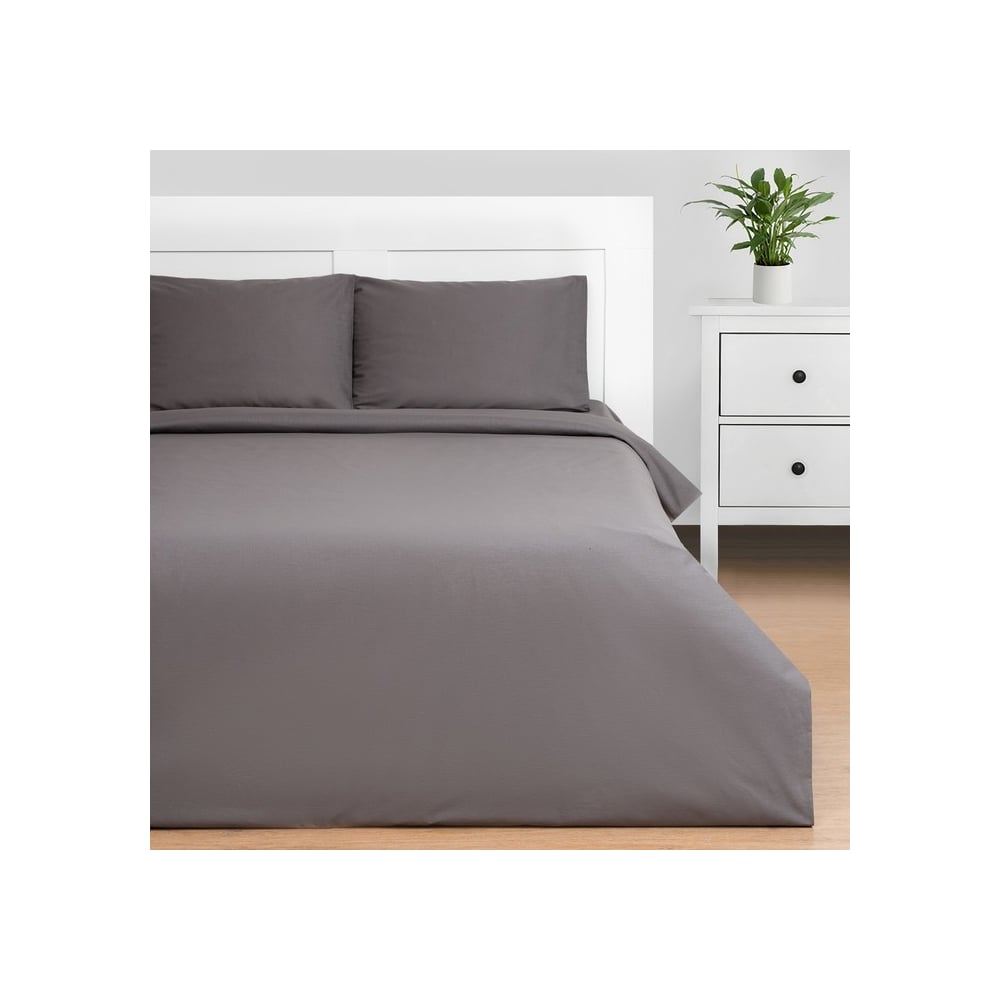 Изображение товара Комплект постельного белья Этель 1,5 спальный с черным цветом