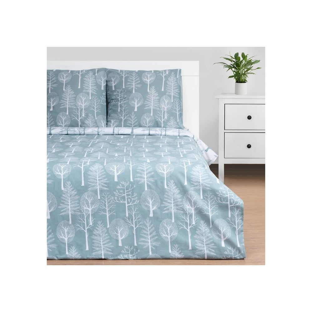 Изображение товара Комплект постельного белья Этель евро Forest 200x217 см поплин