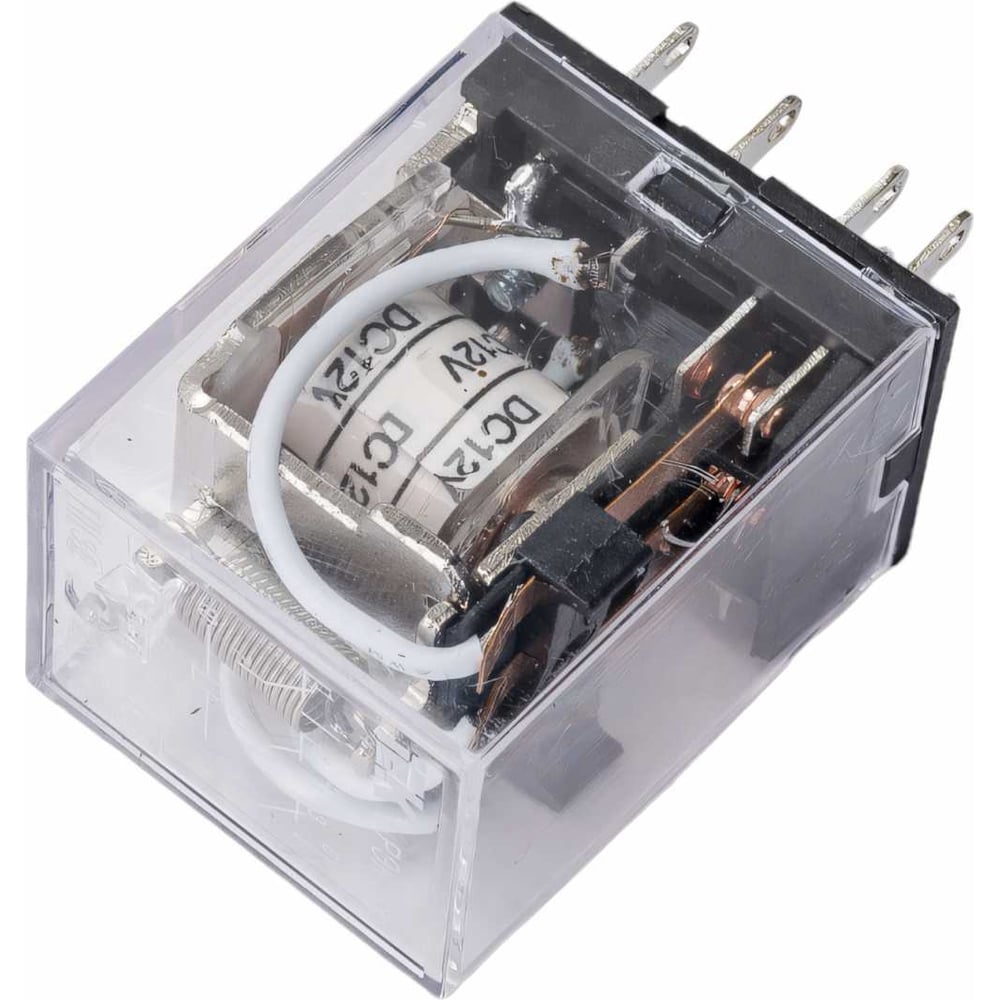 Изображение товара Промежуточное реле IEK 12В 3пк 5А РЭК78/3 без розетки RRP20-3-05-012D