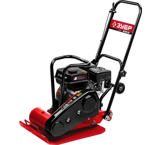 Изображение товара Бензиновая виброплита ЗУБР Грунт-15 15 кН, ВПБ-15 Г