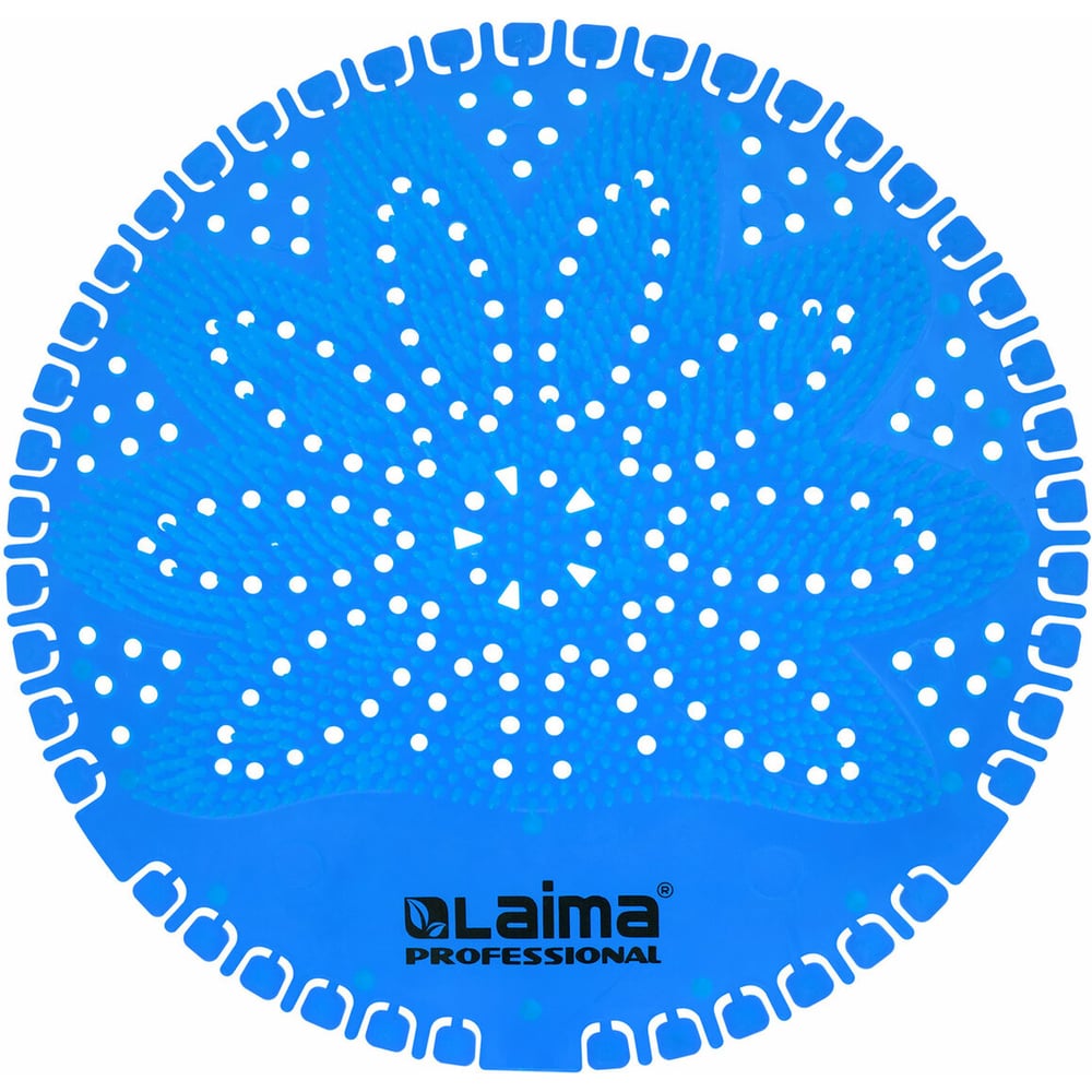 Изображение товара Дезодоратор коврик для писсуара LAIMA синий с ароматом Тутти-фрутти на 30 дней