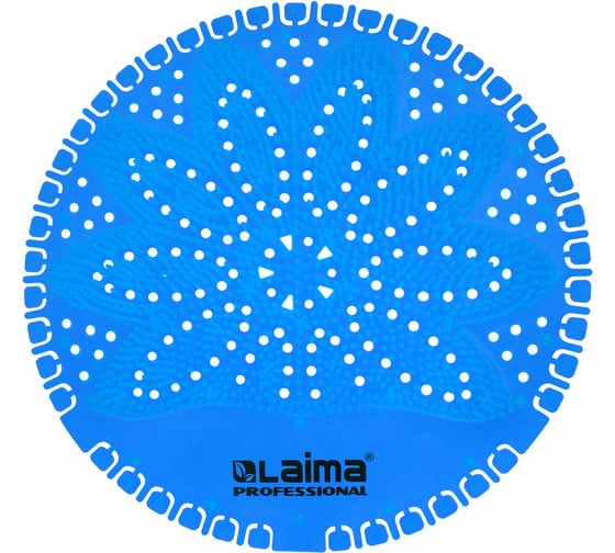 Изображение товара Дезодоратор коврик для писсуара LAIMA синий, аромат Тутти-фрутти, Professional, на 30 дней 608896