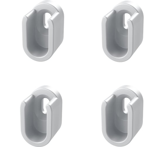 Изображение товара Карман сетчатых полок НАЙДИ малый, упаковка 4 шт, белый KSPM4-01