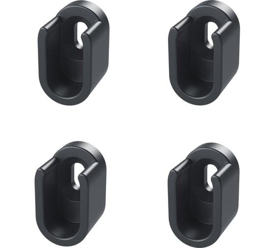 Изображение товара Карман сетчатых полок НАЙДИ малый, упаковка 4 шт, черный KSPM4-10