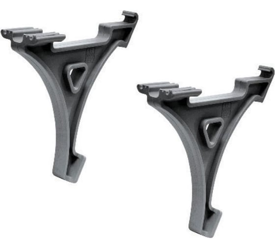 Изображение товара Кронштейн сетчатой полки НАЙДИ упаковка 2 шт, серый VERT2-23