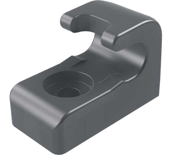 Изображение товара Клипса сетчатых полок НАЙДИ упаковка 10 шт, серый KLSP10-23