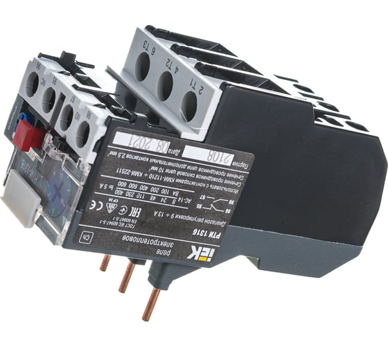 Изображение товара Тепловое реле IEK, РТИ, 1316, 9-13А, ИЭК DRT10-0009-0013