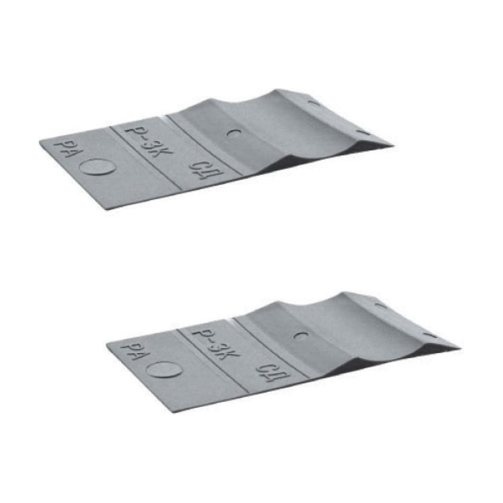 Изображение товара Стопор пластиковый НАЙДИ в верхний трек, 2 шт, серый