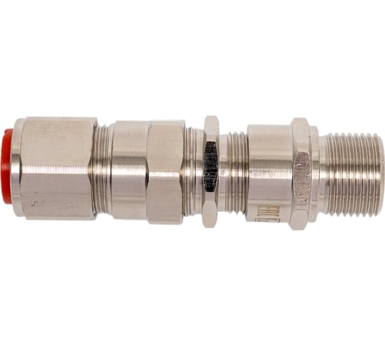 Изображение товара Кабельный ввод ООО "БЛОК" BLOCK 20s КБУ (никелированная латунь) под бронированный кабель, d вн. 6,1-11,7 мм, d нар. 9,5-15,9 мм, М20x1,5 6g, 1Ex db IIC Gb X / 1Ex e IIC Gb X / 2Ex nR IIC Gc X / Ex ta IIIC Da X, IP66/67/68 20s КБУ Ni