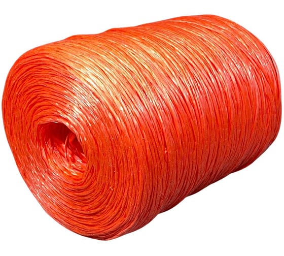 Изображение товара Шпагат полипропиленовый ООО Оптхозторг 1000 метров 800 текс 40 кгс красный 01110005