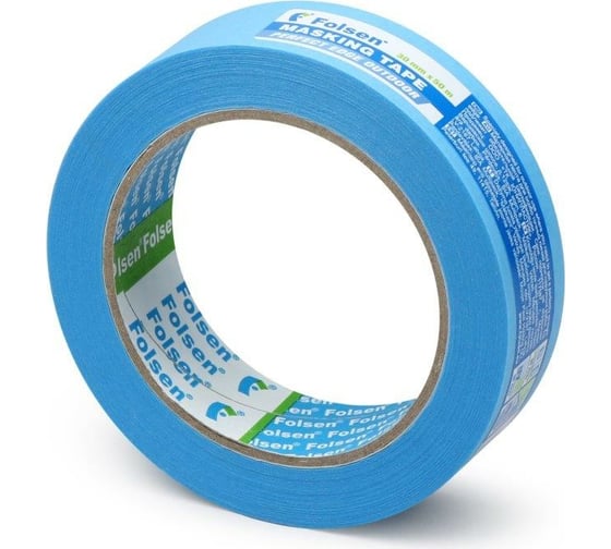 Изображение товара Малярная лента для особо точных линий FOLSEN 30 мм х 50 м 0265030