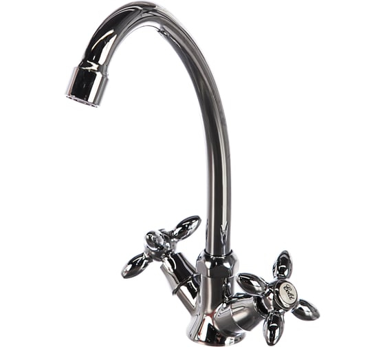 Изображение товара Смеситель для кухни SAMARA Елочка №13 Азалия 1/2, керамика /ЛАЙТ/ 5093