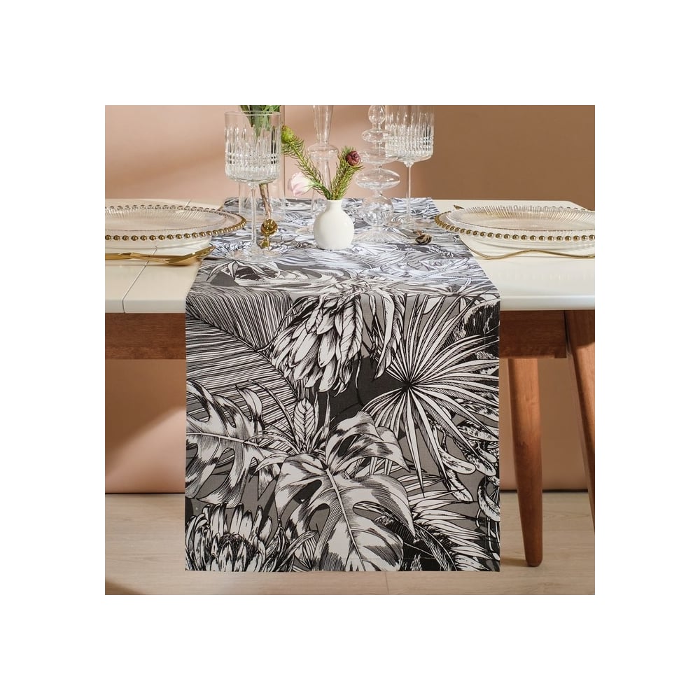 Изображение товара Дорожка Этель Palm leaves 40x149 см из 100% хлопка