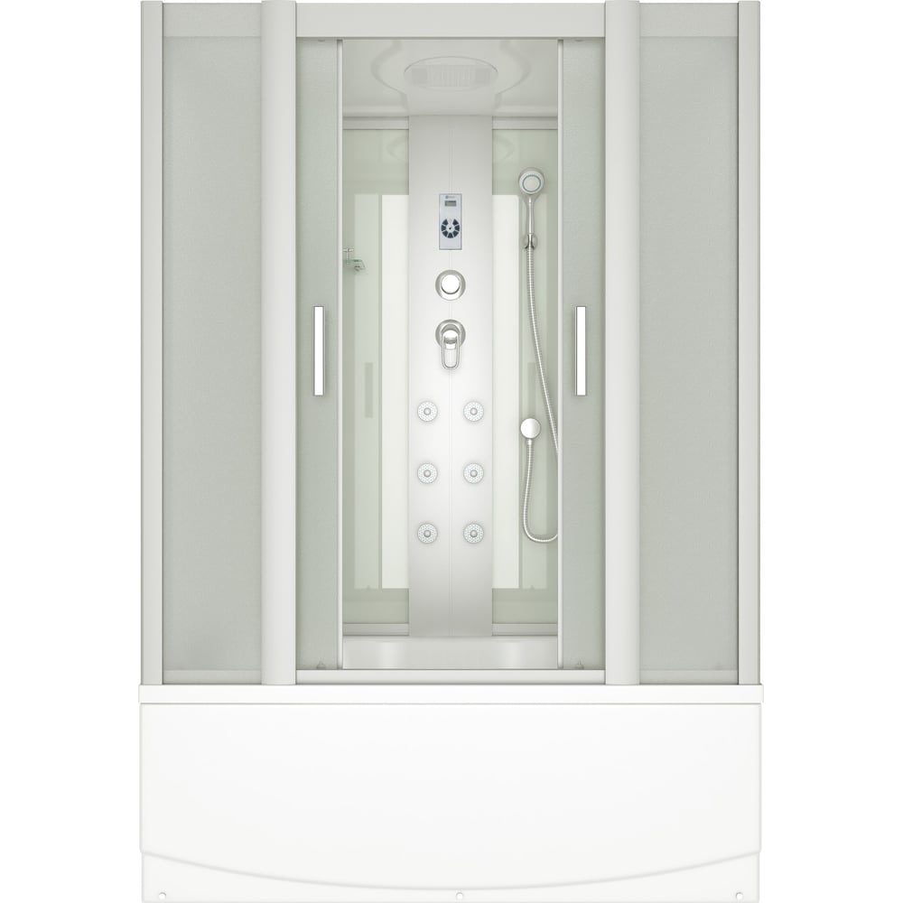 Изображение товара Душевой бокс Erlit Comfort 1680x800x2150 мм с гидромассажем и сенсорным управлением