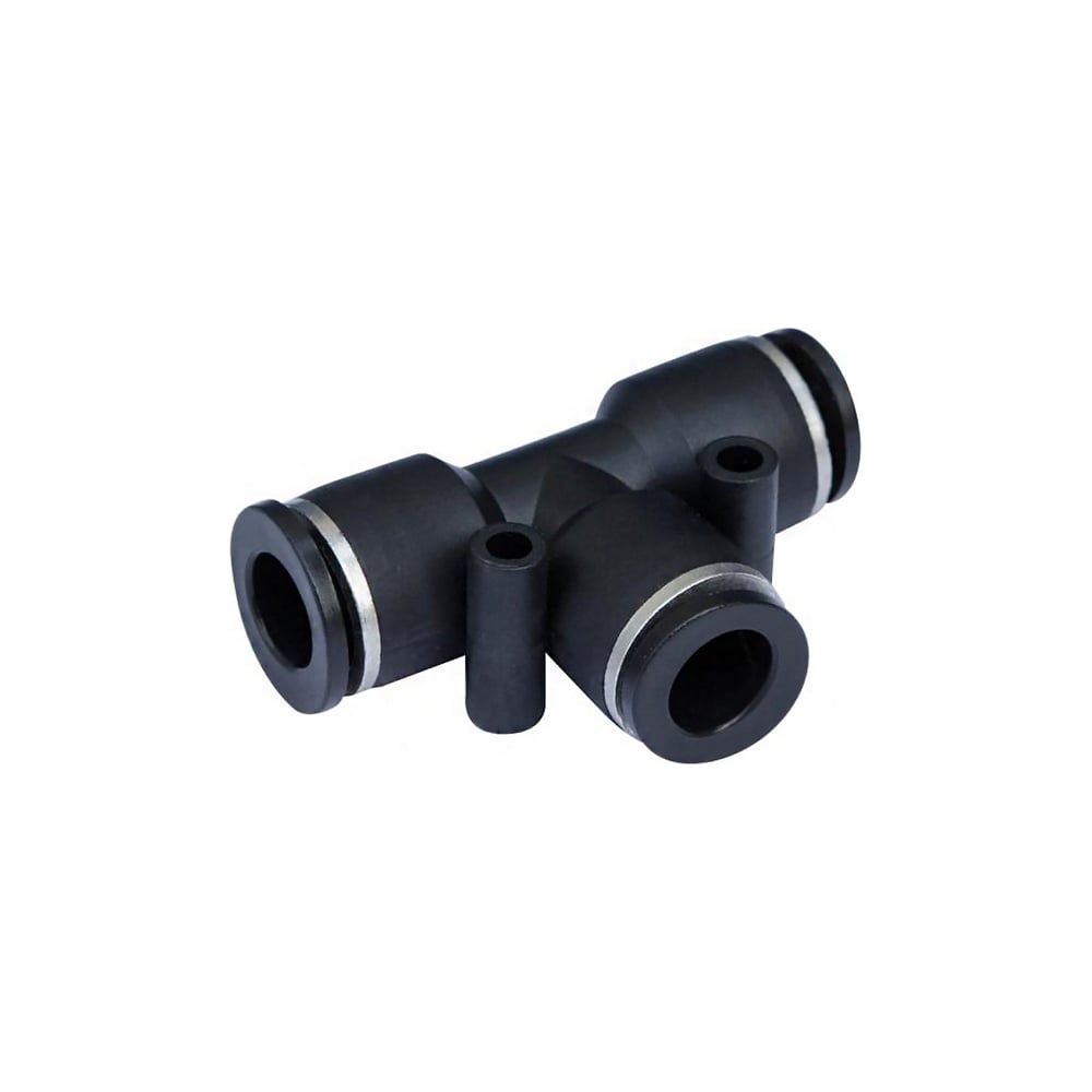 Изображение товара Цанговый Т-образный фитинг 14 мм из пластика для труб WATER SYSTEM