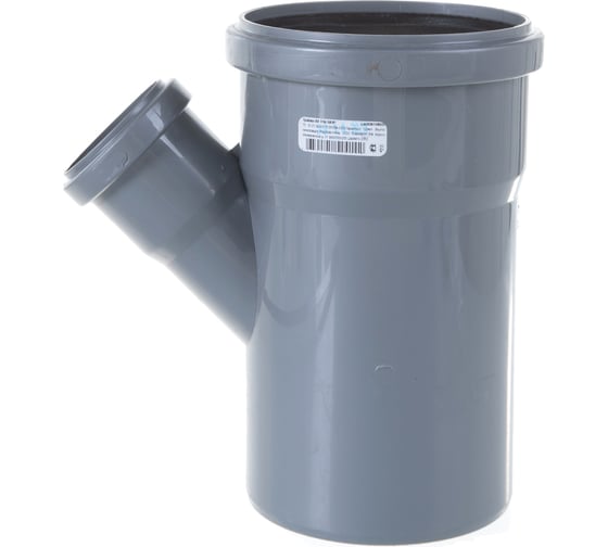 Изображение товара Тройник внутренней канализации LAMMIN 110х 50/45 градусов Lm35091105045