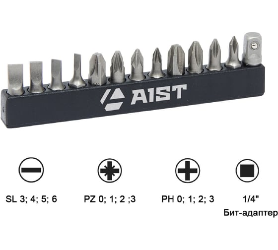 Изображение товара Набор бит 13 шт AIST 00-00017588