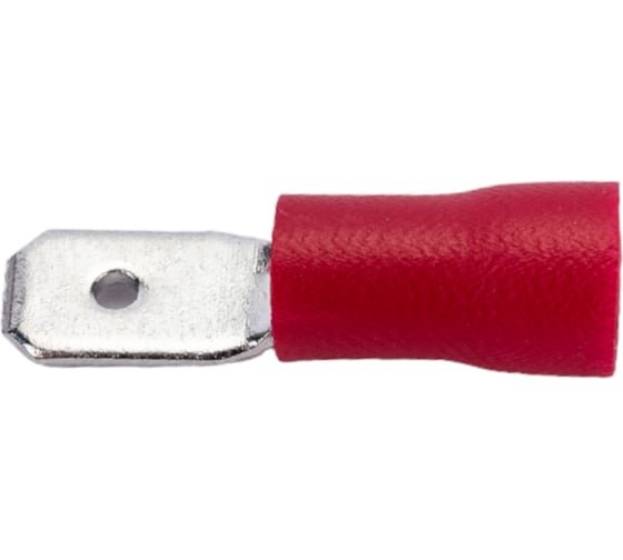 Изображение товара Разъем IEK РпИп, 1,5-5-0,8 мм, красный, ИЭК, 100 шт, URP10-D15-D17-4