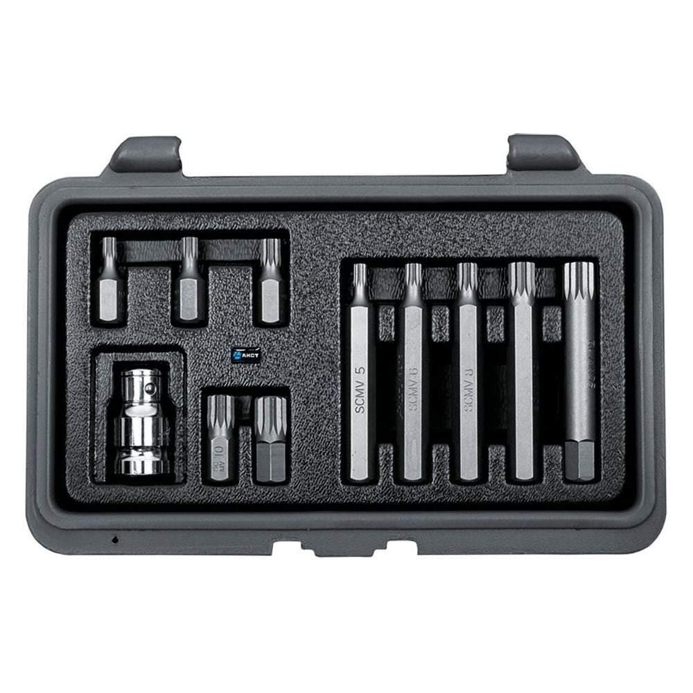 Изображение товара Набор бит 12-лучевых 11 шт AIST 00-00003983 для профессиональных работ