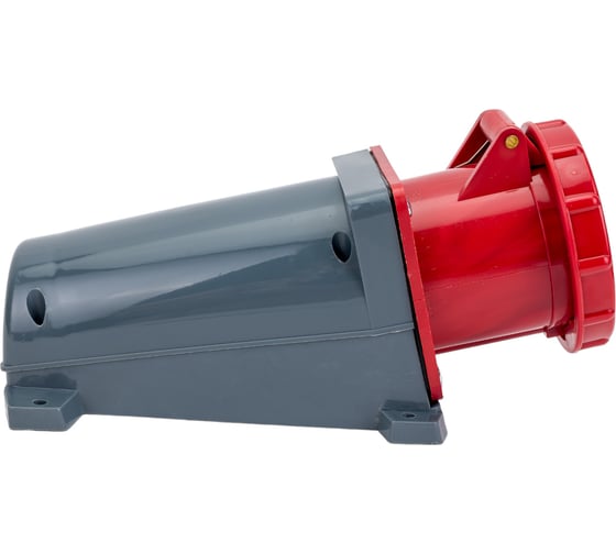 Изображение товара Розетка IEK 135, наружная установка, 63А, 3P+E+N, 380В, IP54, ИЭК PSR12-063-5