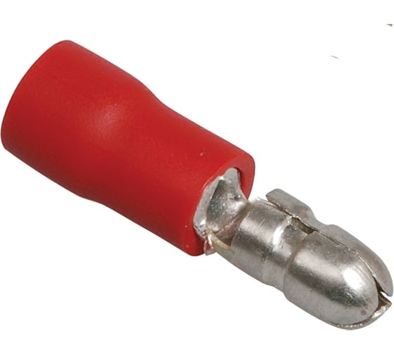 Изображение товара Разъем IEK РшИп, 1,5-4 мм, красный, ИЭК, 100 шт, URP20-D15-D17-4
