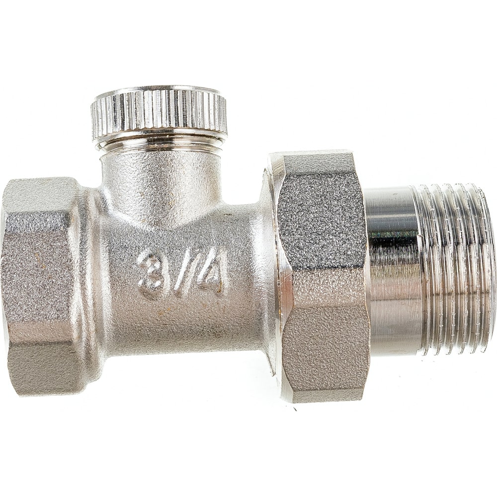Прямой настроечный клапан для радиатора LAMMIN клапан настроечный для радиатора латунь 3 4 прямой gappo g264 05
