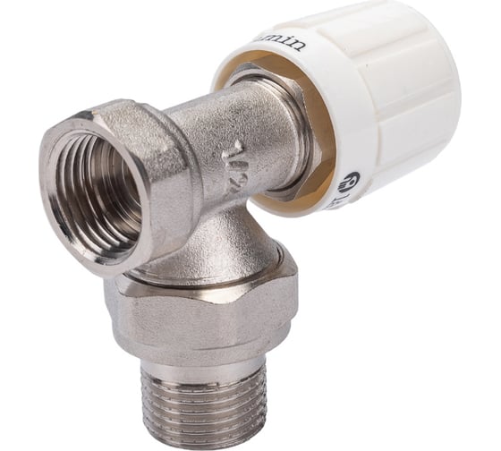 Изображение товара Регулировочный угловой вентиль для радиатора LAMMIN 1/2" Lm19049000015